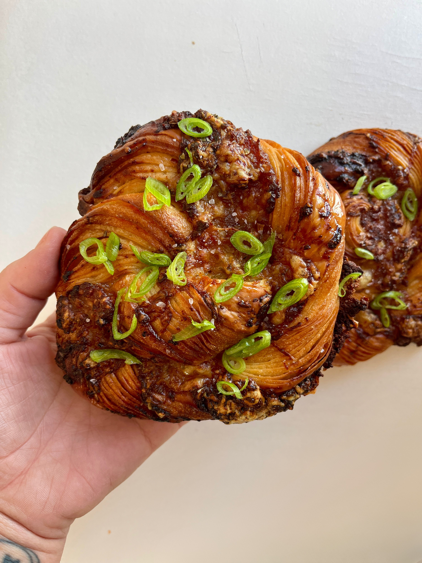 Garlic Knot Croissant