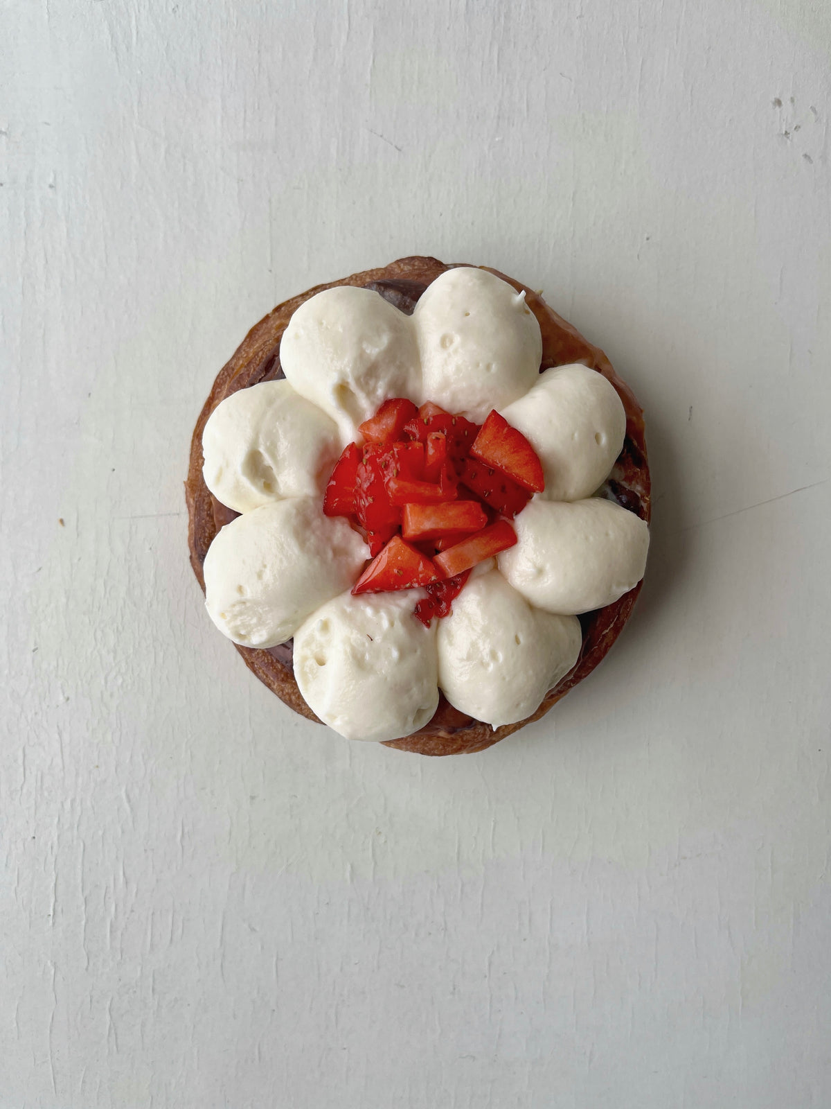Strawberry & Elderflower Croissant